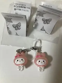 サンリオ　ゆるっとめじるしアクセサリー　マイメロ ×2