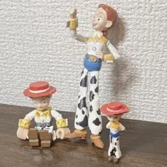トイストーリー ジェシー フィギュア 3点 まとめ売り 足裏ANDY刻印