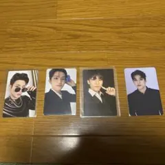 treasure ジョンウ トレカ 4枚まとめ