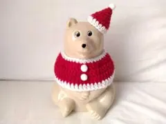 しろくま貯金箱 クリスマス 2点セット