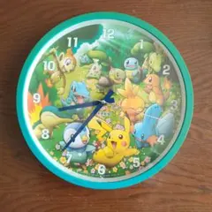 ポケモンキャラクター時計