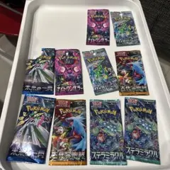 ポケモンカード 空箱 ぺりぺりあり ステラミラクル ムニキスゼロ