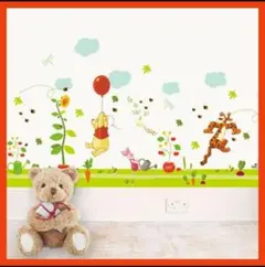 くまのプーさんウォールステッカー