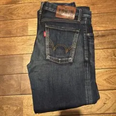 EDWIN 503 デニム W29 ダークブルー