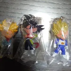 ドラゴンボール　UDM　キーホルダー3個セット