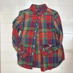 Ralph Lauren チェック柄 ボタンダウンシャツ