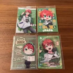 カラフルピーチ じゃぱぱ カード ウエハース2 チップス DINER 4枚セット