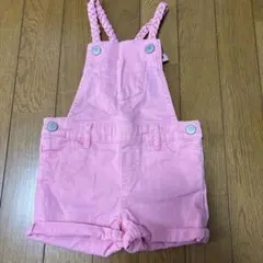 babyGap ピンク ショートオーバーオール 18-24ヶ月