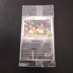 イラストコンテスト　未開封2パック　カラフルキャッチ イーブイプロモ2パック 新品未開封】ポケモンカード イーブイ プロモ カラフルキャッチ