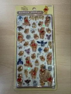 ラ*』様 正規品 ディズニー くまのプーさん ボンボンドロップシール