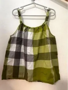 Burberry ノースリーブ タンクトップ チェック柄のサムネイル