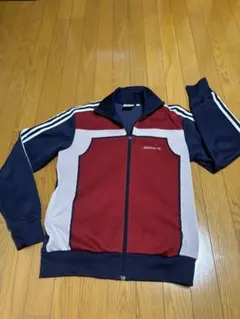 adidas 古着　ジャージ　織り柄のサムネイル