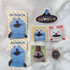 ⭐︎おまけ付き⭐︎パペットスンスン キラキラダイカットステッカーミニ封筒2枚付き