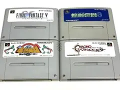 【動作確認済み】SFC RPG ソフト 4本セット