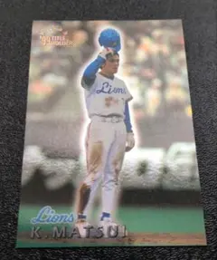 2000 calbeeプロ野球チップスカード 松井稼頭央 タイトルホルダー