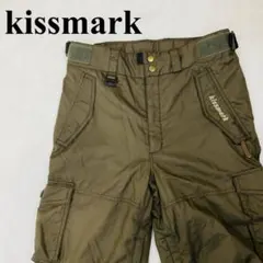 kissmark スノーパンツ キッズ カーキ 160m 0228-Aのサムネイル