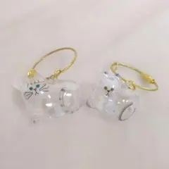 うちの子のけだまだま ガチャ 黒ネコ シャムトラ キーホルダー 正規品