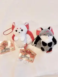 AMUSE ちょコンと九尾さま ぬいぐるみマスコット 2種セットのサムネイル