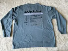 Dickies グレーブルー クルーネック 長袖カットソーのサムネイル