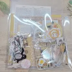 コラージュ素材 黄色セット① おすそ分け 100枚以上