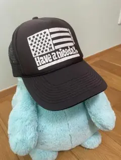 M エム　メッシュキャップ　have a niceday 森亮一のサムネイル