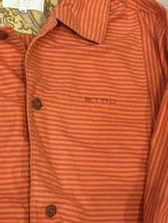 ETRO オレンジストライプ パジャマ Mサイズ