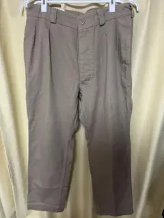 40s USA製 WALDES ジッパー 片爪 ウール ギャバジン スラックス - メルカリ