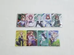 アニメ ウマ娘 シンデレラグレイ ツインウエハース メタリックプラカード 9枚