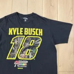 US古着Tシャツ カイル・ブッシュ M&M's コラボ NASCAR XL