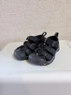 KEEN 13.5 cm キッズ用 ブラック サンダル