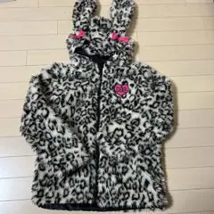 美品❤️BJGヒョウ柄ウサギ耳ジャケット