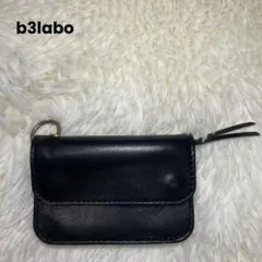 ✨美品✨ b3labo ビースリーラボ　ミニトラッカーウォレット　ブラック