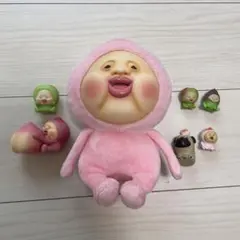 美品 こびとづかん カクレモモジリ 超リアルソフビ フィギュア 等身大