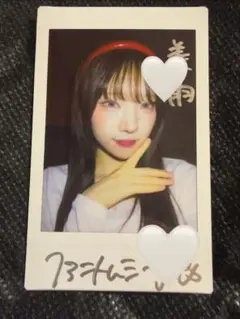 ファントムシータ 美雨 直筆 サイン チェキ ファントムシータ 美雨 チェキ 直筆サイン入り - メルカリ