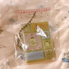 サンリオ タイルシール ミニチュア チャーム ポムポムプリン ガチャガチャ