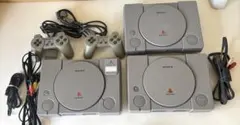 PlayStation (PS1) 本体 3 台 コントローラー付き ジャンク