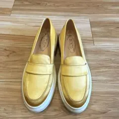 TOD'S エナメル ローファー ターコイズブルー 39サイズ - メルカリ
