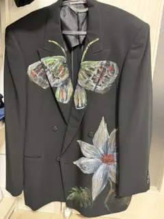 新品】ETRO イブニングジャケット ネイビー テラードジャケット - メルカリ