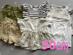子供服 Lee入り 女の子 90cm 夏服 まとめ売り トップス パンツ セット