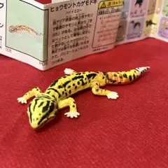 チョコエッグ 海洋堂　ヒョウモントカゲモドキ　フィギュア　爬虫類　ペット動物のサムネイル