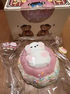 最終価格☆Soft Dream くま マカロン スクイーズ - メルカリ