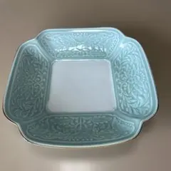 古伊万里 骨董 水色 角皿 陰刻花蝶文 四枚組 美品 - メルカリ
