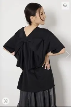 UNITED ARROWS リボン コンビパフスリーブ カットソー - メルカリ