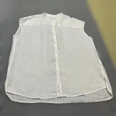 ユナイテッドアローズ　A DAY IN THE LIFE ブラウス　白