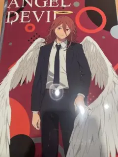 チェンソーマン やよい軒コラボ クリアファイル　天使の悪魔