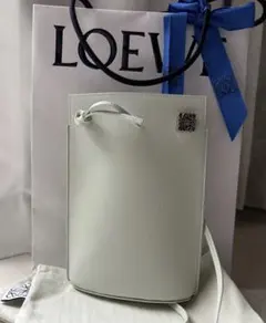 LOEWE 美品 ダイスポケット パステルグリーン バッグ クラシックカーフのサムネイル