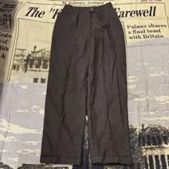 70s Giorgio Sant'Angelo スラックス ピンストライプ 古着