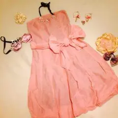 ZARA ピンクドレス ワンピース