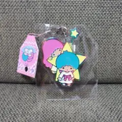 サンリオ キキララ リトルツインスターズ ストラップ　キーホルダー 平成レトロ