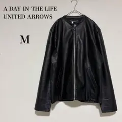 ⭐︎新品同様⭐︎ アデイインザライフ ユナイテッドアローズ シングルライダースのサムネイル